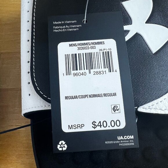 Under Armour Mens Ignite Pro Slide Athletic Sandal 3026023-100 White Size 17 NEW - Picture 8 of 9